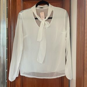 New collection Women’s Bow Tie Neck Blouse